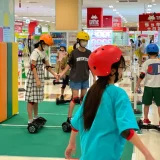 子ども・親子で楽しめるイベント「ミニセグウェイ体験教室」をイオン近江八幡ショッピングセンターで開催いたしました